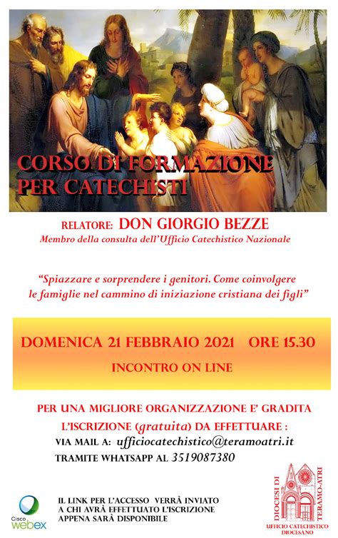 Incontro di formazione per catechisti in una chiesa locale