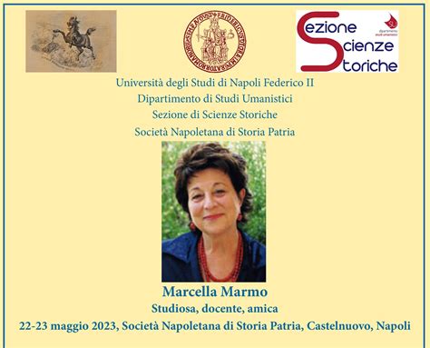 Ritratto di Marcella Marmo, storica contemporanea e docente universitaria.