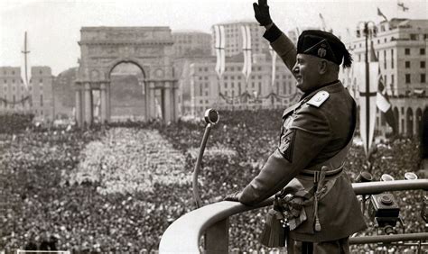 Foto di Benito Mussolini al potere in Italia negli anni '20
