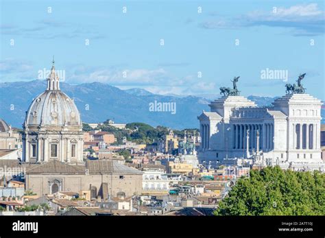 Vista panoramica di Roma dal Gianicolo