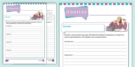 Illustrazione di un dibattito culturale o ritratto di relatore