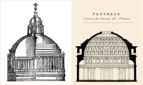 Veduta esterna della facciata rinascimentale e della cupola di Bramante della Chiesa di Santa Maria delle Grazie.