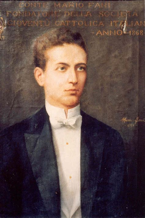 Ritratto storico di Mario Fani, fondatore dell'Azione Cattolica