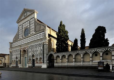 Veduta d'insieme del complesso monumentale di Santa Maria Novella