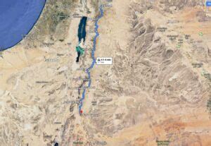 Mappa storica della Strada dei Re che collega Amman a Petra