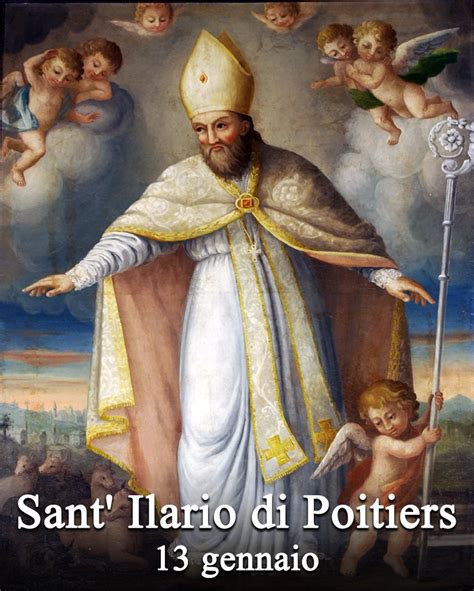 Illustrazione storica o iconografia di Sant'Ilario di Poitiers