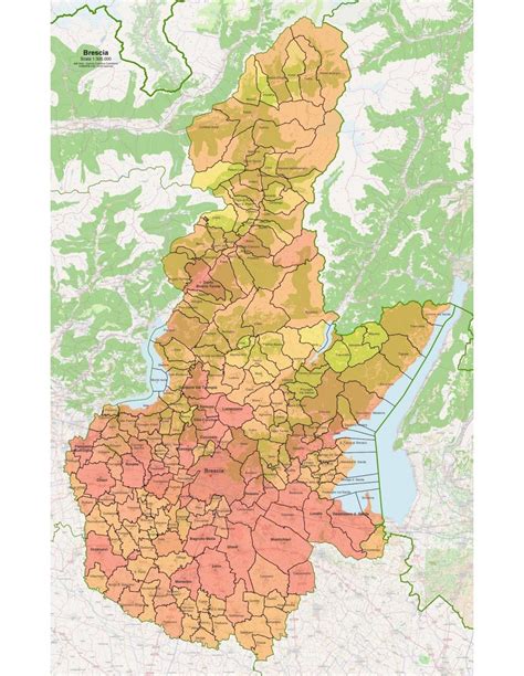 Mappa schematica della provincia di Padova con evidenza dell'area di Massanzago e dei comuni interessati dai furti