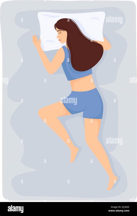 illustrazione di una persona che dorme pacificamente