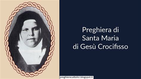 Schema dell'umiltà mistica di Santa Maria di Gesù Crocifisso: il cuore come dimora di Dio