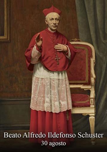 Ritratto storico di Ildefonso Schuster in abiti cardinalizi