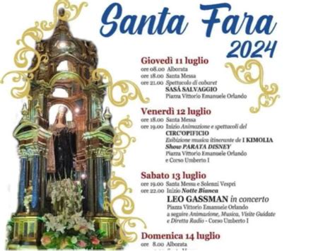 illustrazione storica dell'apparizione di Santa Fara o del Prof. Simeone di Cagno Sessa