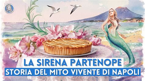 Dettaglio della lapide storica e iconografia della sirena Partenope