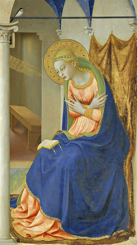Maria che medita e ascolta la Parola di Dio
