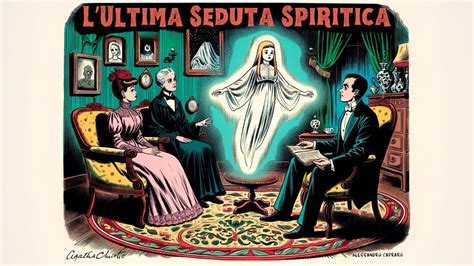 illustrazione di una seduta spiritica o simboli occulti