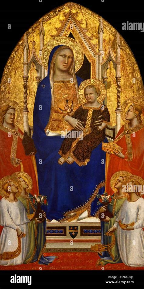 Maria Regina in trono con Angeli