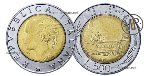 Immagine della moneta 500 Lire