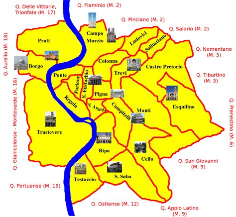 Mappa del quartiere Casal San Basilio, Roma