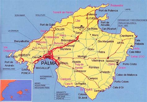 Mappa dell'Europa con Palma di Maiorca evidenziata come luogo di origine del movimento