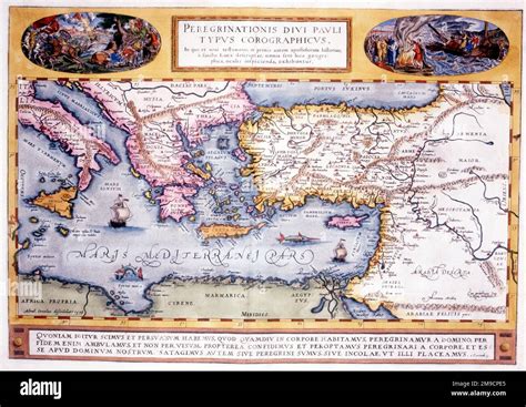 Mappa delle peregrinazioni di San Giacinto nell'Europa orientale