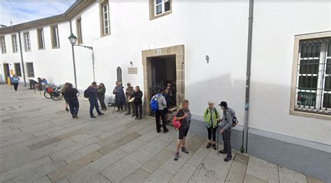 Foto esterna dell'Ufficio del Pellegrino a Santiago de Compostela