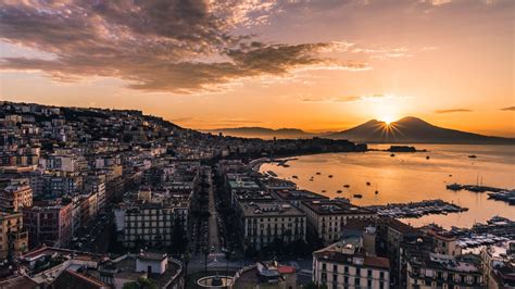 Foto panoramica dal Belvedere Lu Naracu al tramonto