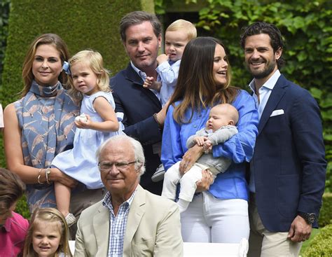 La famiglia reale svedese al completo