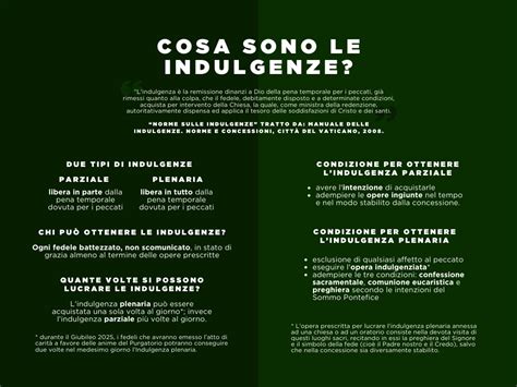 infografica che riassume i requisiti per ottenere le indulgenze (battesimo, stato di grazia, intenzione)