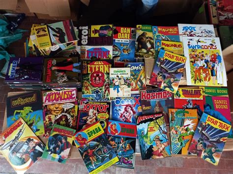 Foto rappresentativa di una collezione di fumetti in formato brossurato deluxe