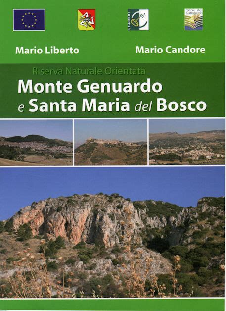 Mappa della Riserva naturale orientata Monte Genuardo e Santa Maria del Bosco con evidenziata la posizione dell'Abbazia