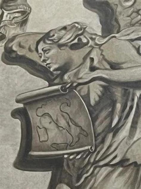 Ritratto di Giorgia Eloisa Andreatta con sfondo di icone