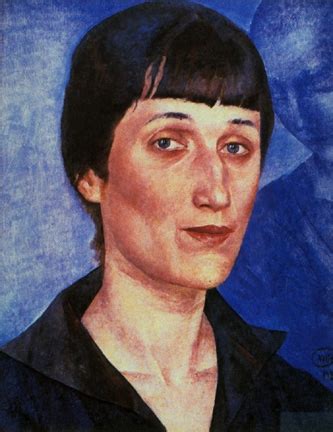 Ritratto di Anna Achmatova in un periodo di difficoltà