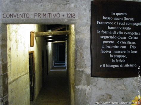 Interno delle celle francescane all'Eremo di Monteluco
