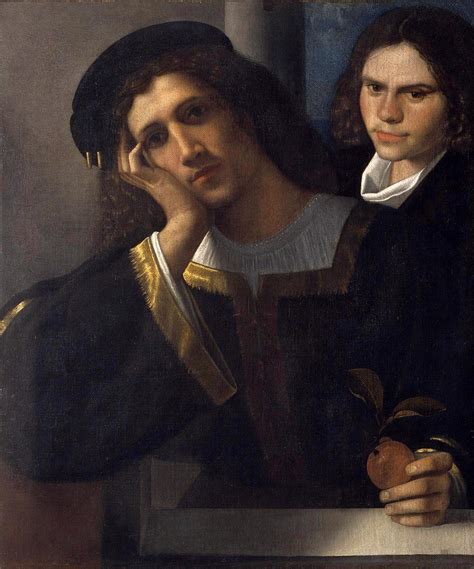 Ritratto di Giorgione o illustrazione artistica del suo stile