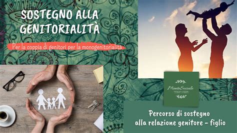 Infografica sui servizi di supporto alla genitorialità disponibili