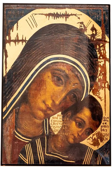Icona della Madonna dipinta da Kiko Argüello
