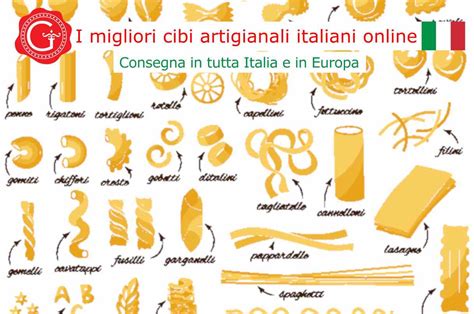 Illustrazione dei diversi formati di pasta fresca abruzzese