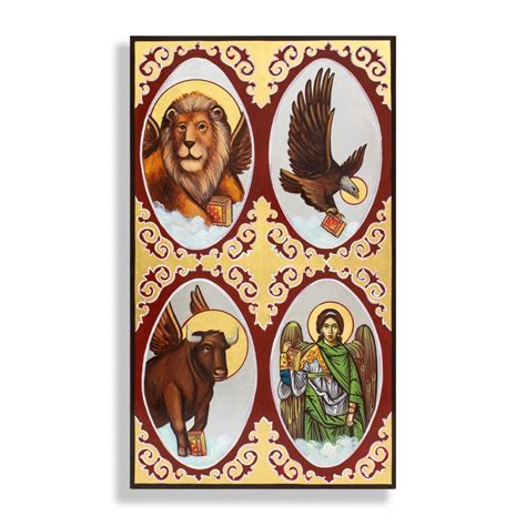 Simbolo dei quattro evangelisti o icona degli apostoli