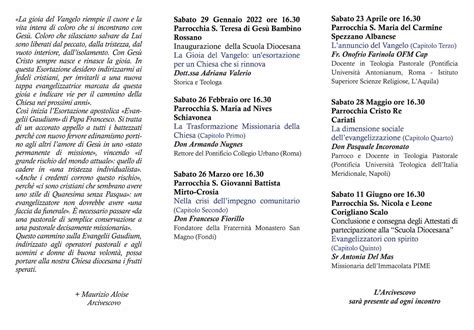 Schema dell'Arcidiocesi di Rossano Cariati con i punti di interesse legati alle celebrazioni di San Francesco e alla Pasqua.