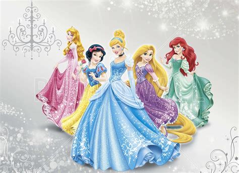 Foto di bambini con Principesse Disney a cavallo