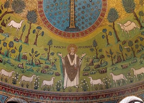 Iconografia o affresco di Sant'Apollinare Vescovo
