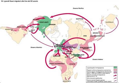 Mappa delle migrazioni Ghassanidi e delle aree di influenza romana