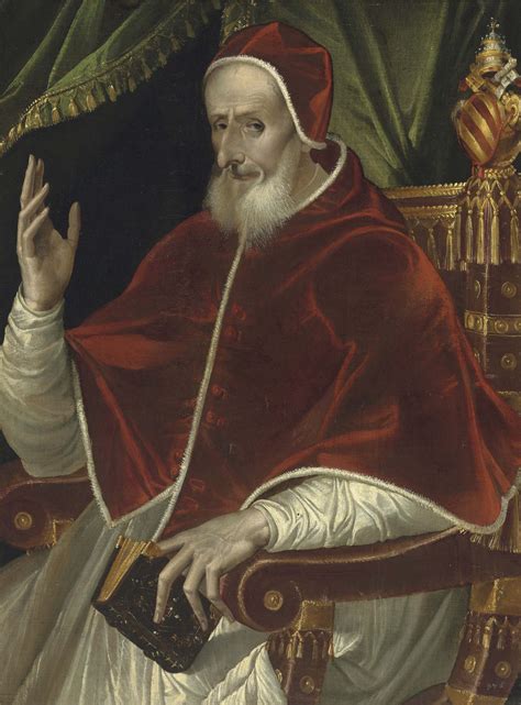Ritratto di San Pio V in abiti pontificali