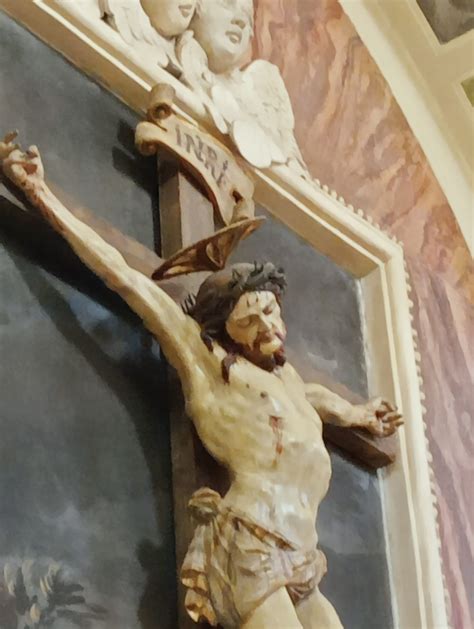 Immagine del crocifisso ligneo di Andrea Brustolon che sarà esposto a Belluno