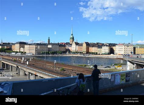 Esterno della Chiesa Tedesca (Tyska kyrkan) a Gamla Stan, Stoccolma, in un contesto storico