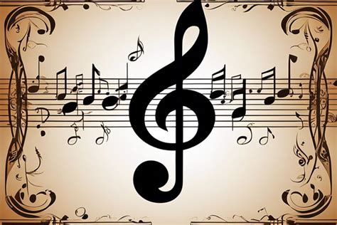simbolo musicale universale che si trasforma in simbolo di fede