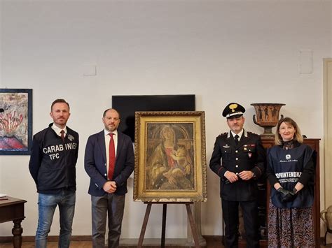 illustrazione del ritrovamento della statua della Madonna da parte dei Guanci