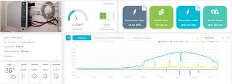 Screenshot dell'app yesHEis con funzionalità di monitoraggio e sfida