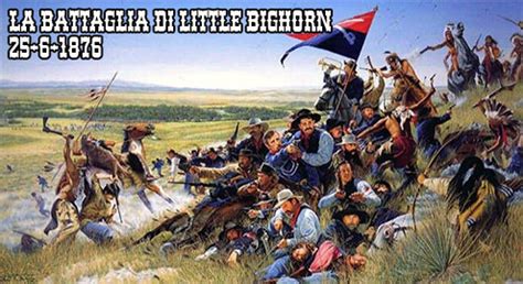 Rappresentazione storica della Battaglia di Little Bighorn