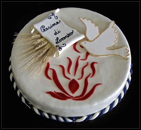 Torta personalizzata per la cresima