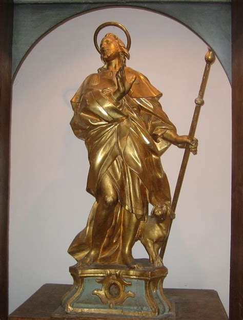 Icona o statua di San Rocco